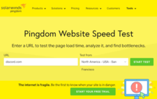 Pingdom Website Speed Test